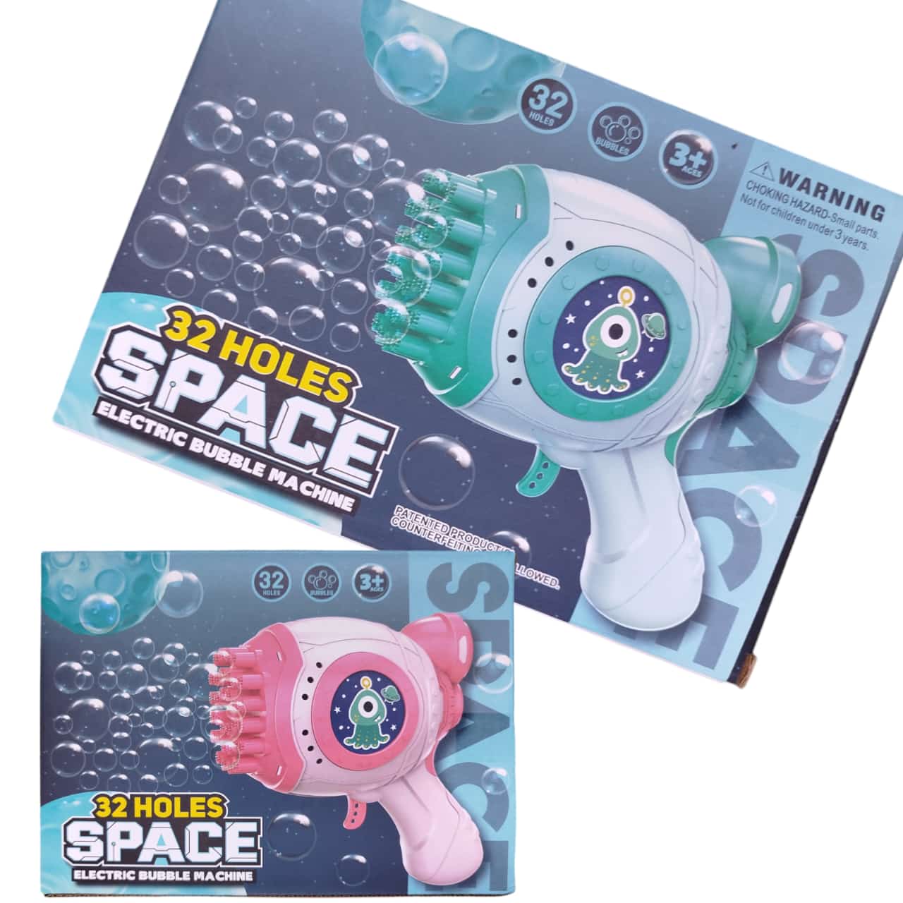 Pistola de burbujas 32 holes